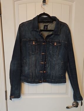 GAP Dark Blue Denim Jean Jacket